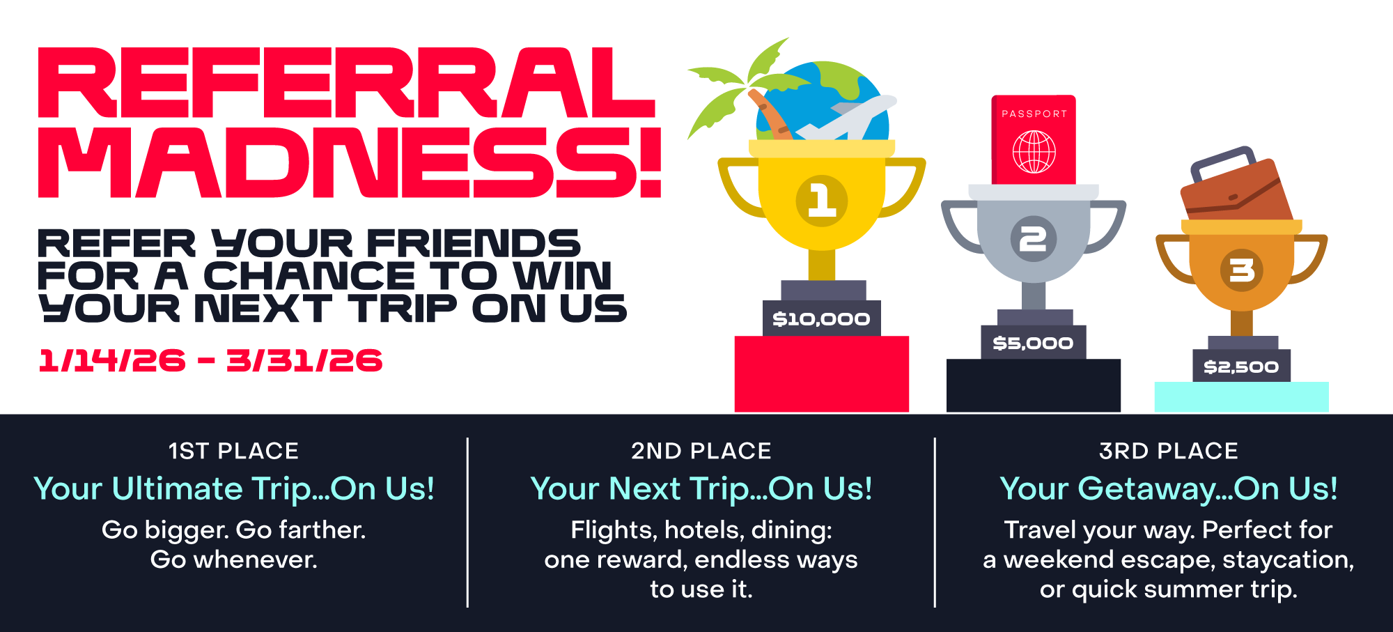 Referral Madness promotion banner